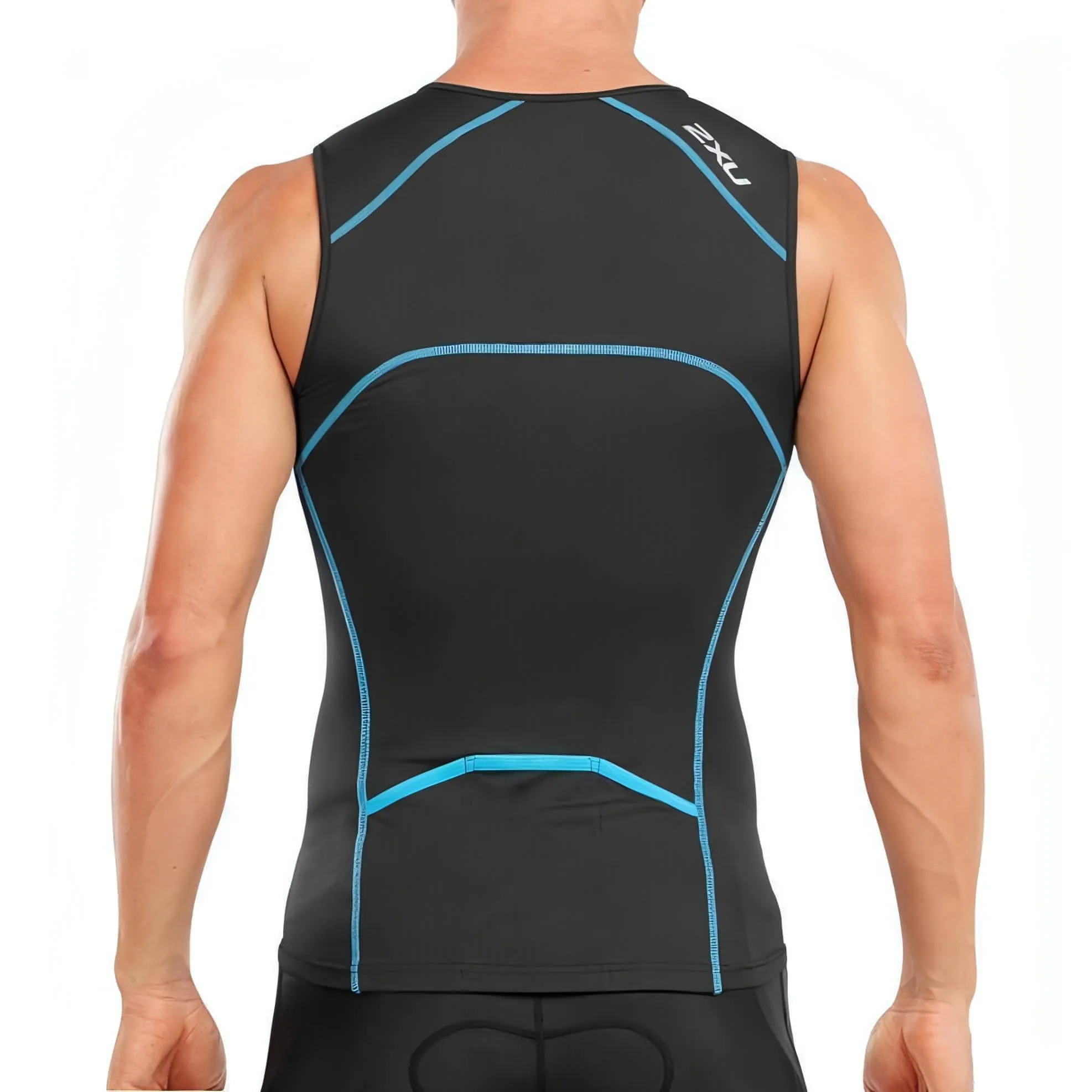 2XU Active Mens Tri Vest - Black