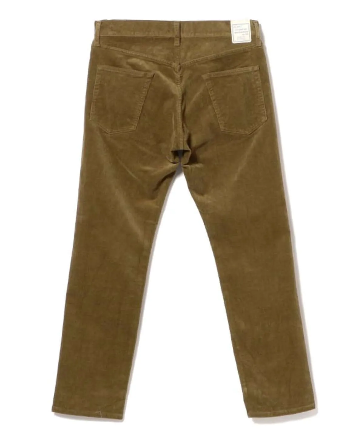 5 pocket tapered corduroy pants - Beige