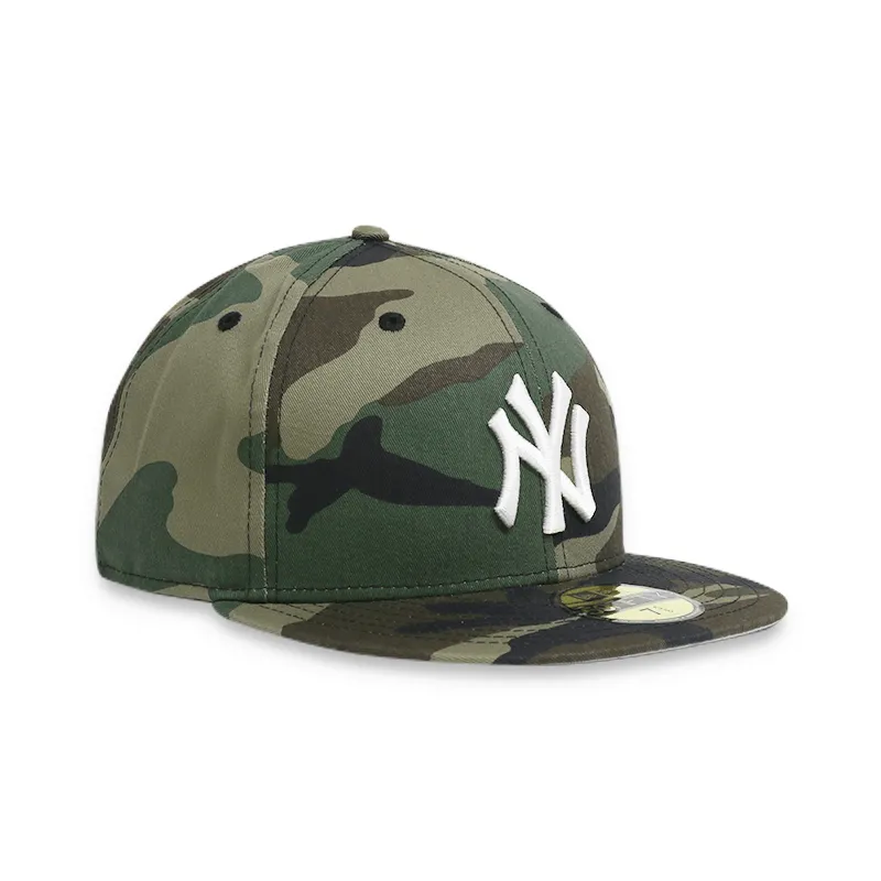 [70401241] New York Yankee Men's Camo Fitted Hat