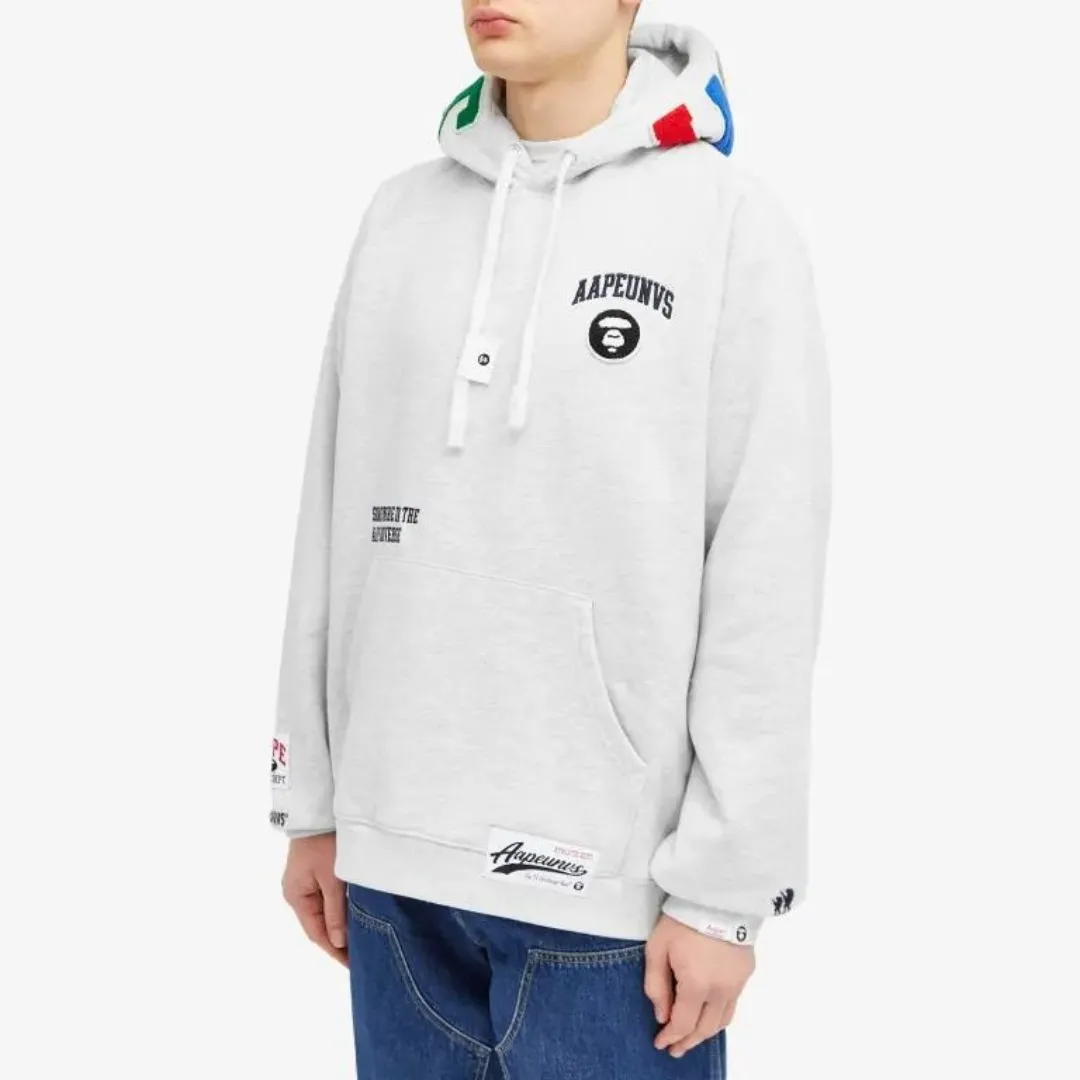 A BATHING APE  |Unisex Street Style Long Sleeves Cotton Oversized Logo