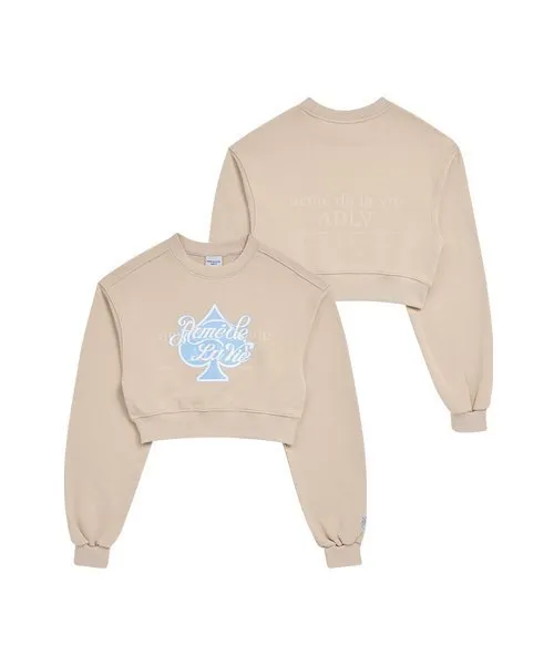 acme de la vie  |Unisex Sweat Street Style Long Sleeves Logo