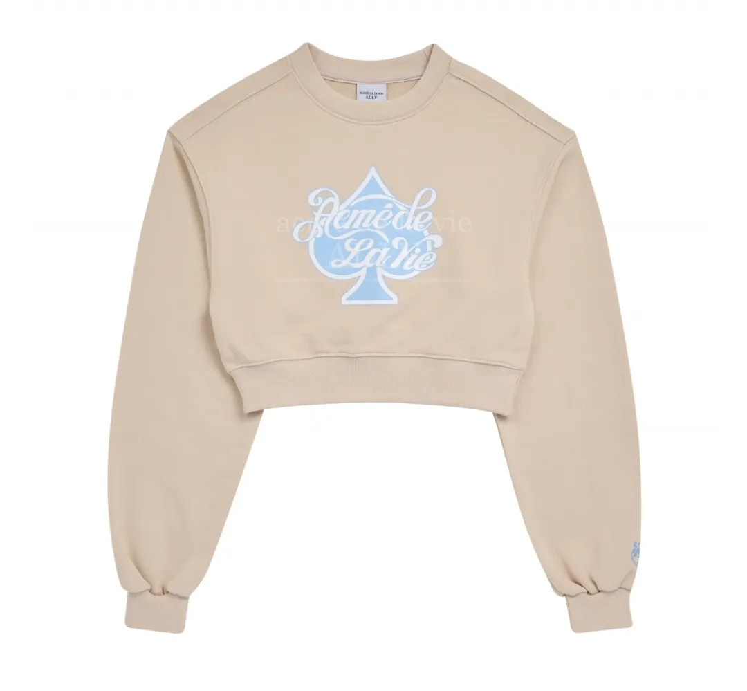 acme de la vie  |Unisex Sweat Street Style Long Sleeves Logo