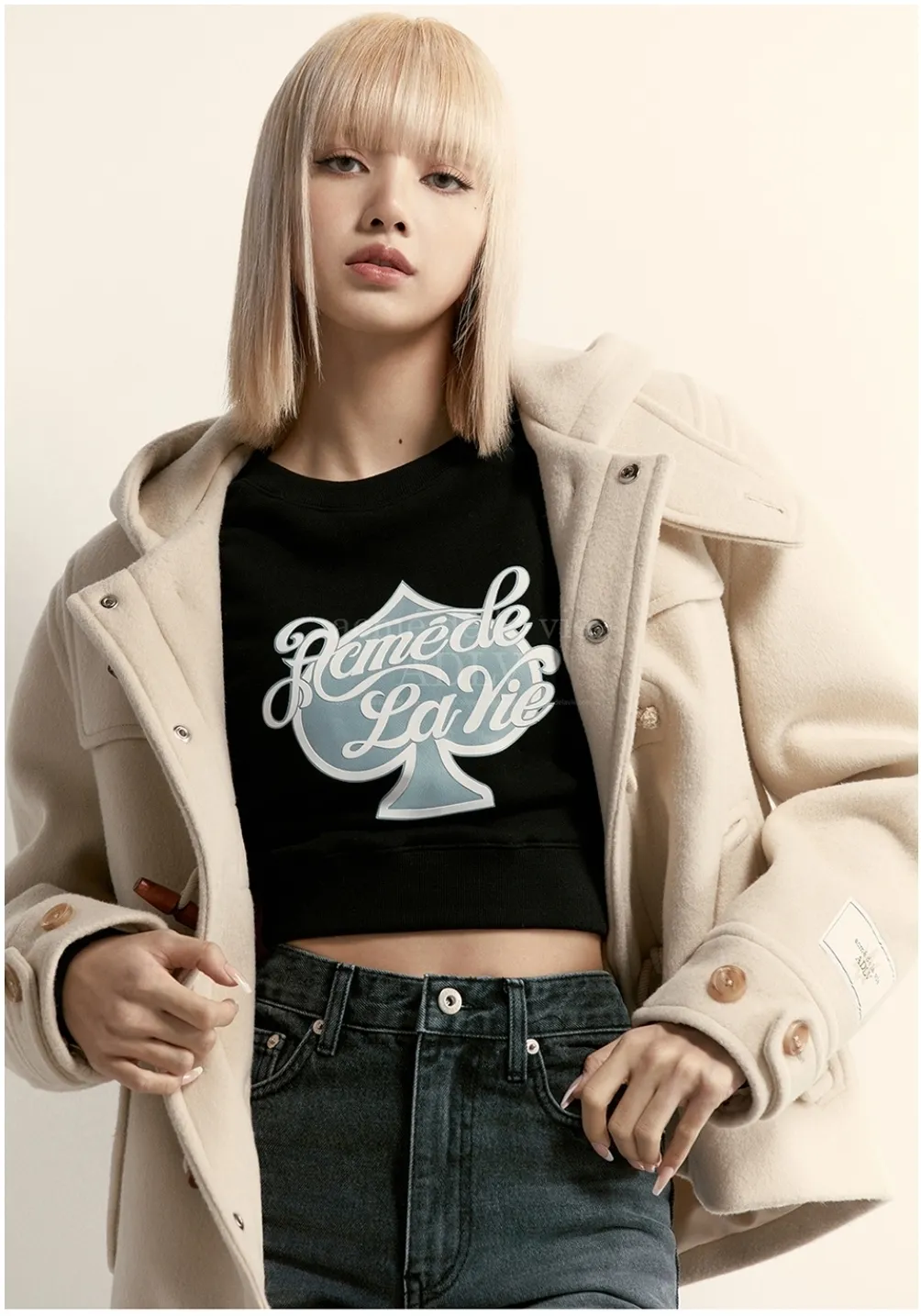 acme de la vie  |Unisex Sweat Street Style Long Sleeves Logo