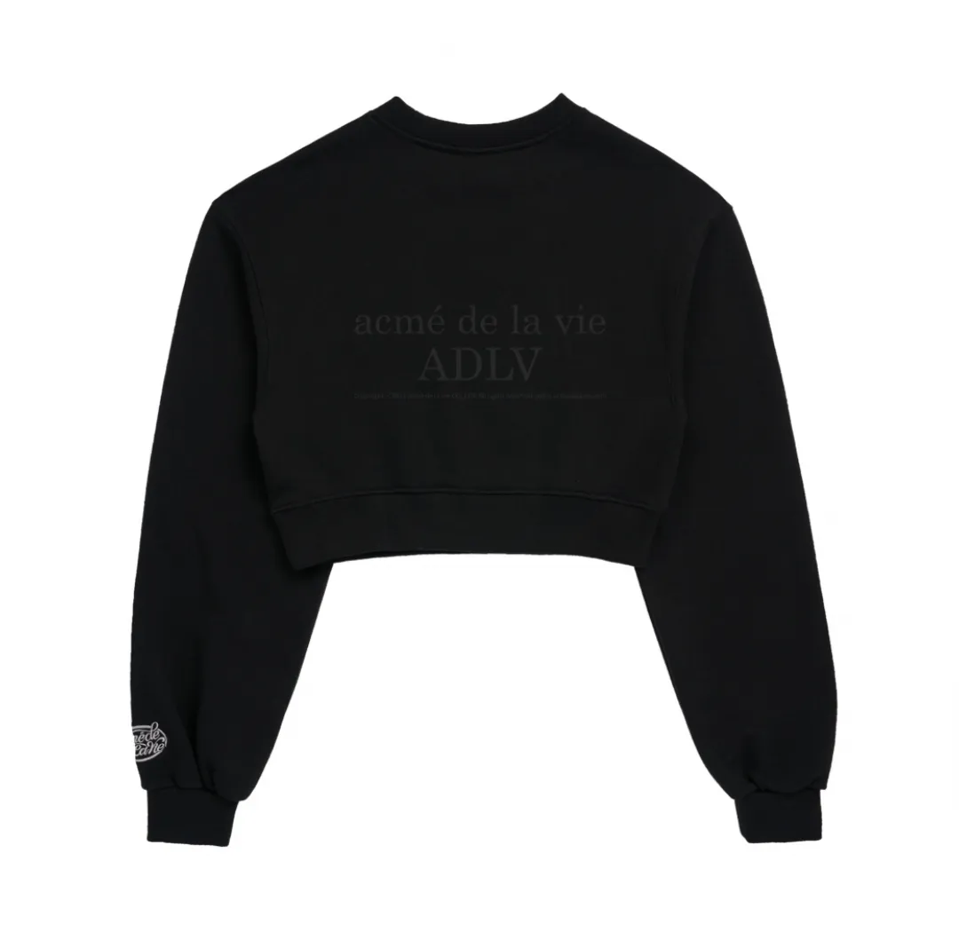 acme de la vie  |Unisex Sweat Street Style Long Sleeves Logo