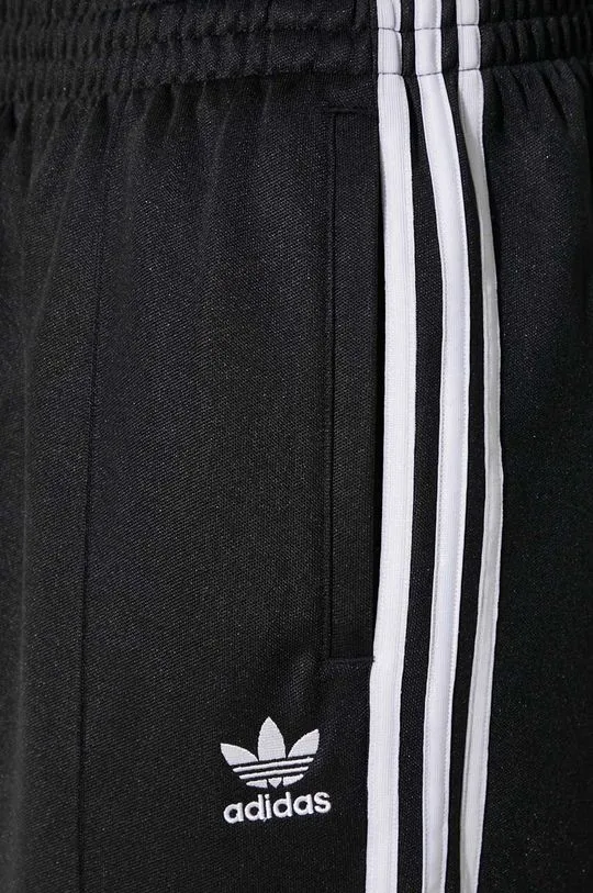 adidas Originals trousers Adicolor Baggy Fit Firebird Pant men's black color IZ4801