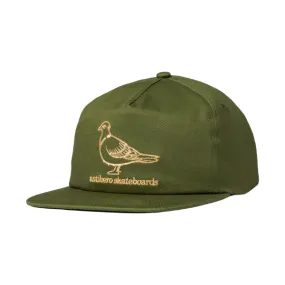 Anti Hero Basic Pigeon Snapback - Moss/Tan