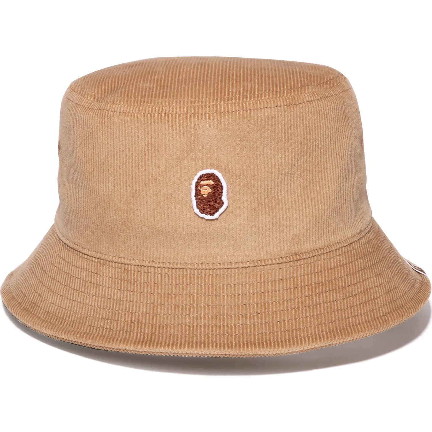 APE HEAD CORDUROY BUCKET HAT MENS