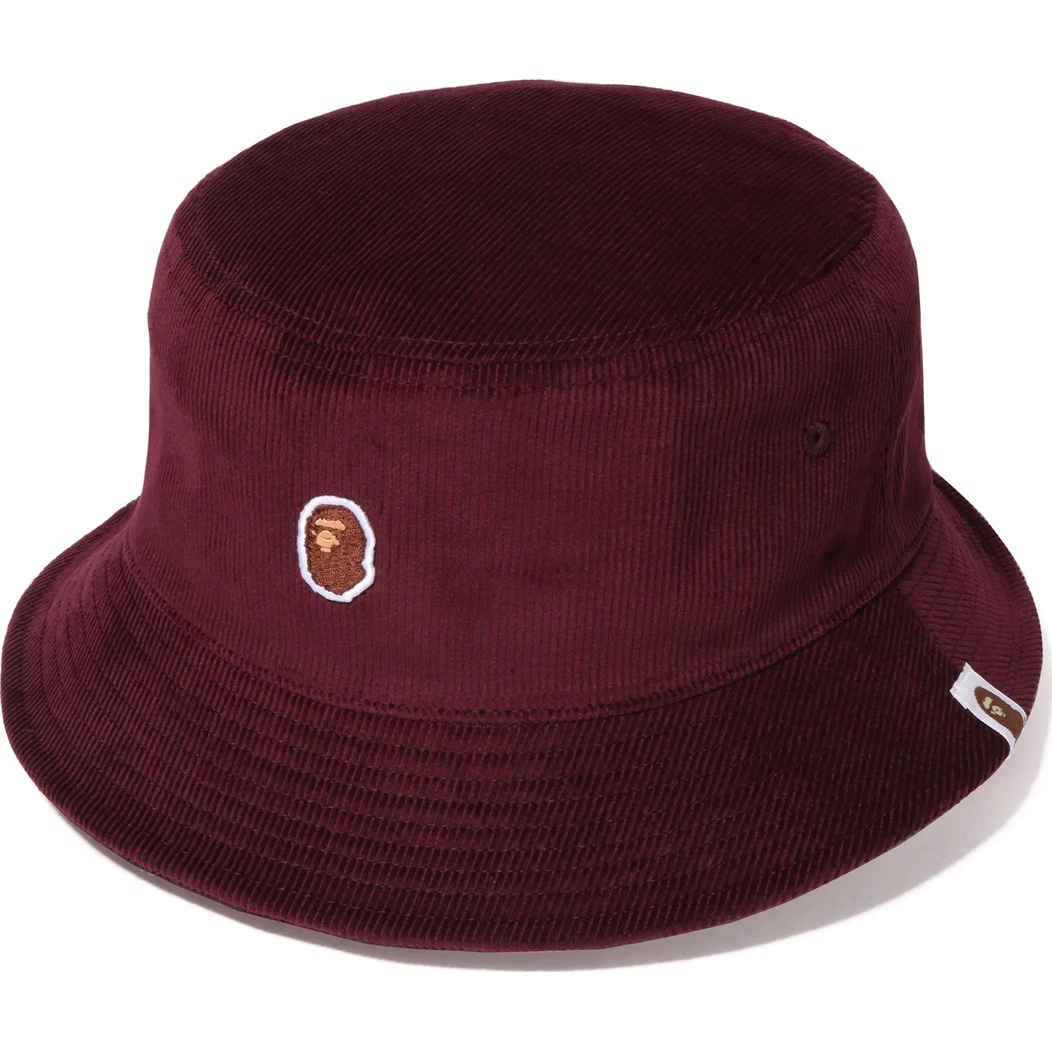 APE HEAD CORDUROY BUCKET HAT MENS