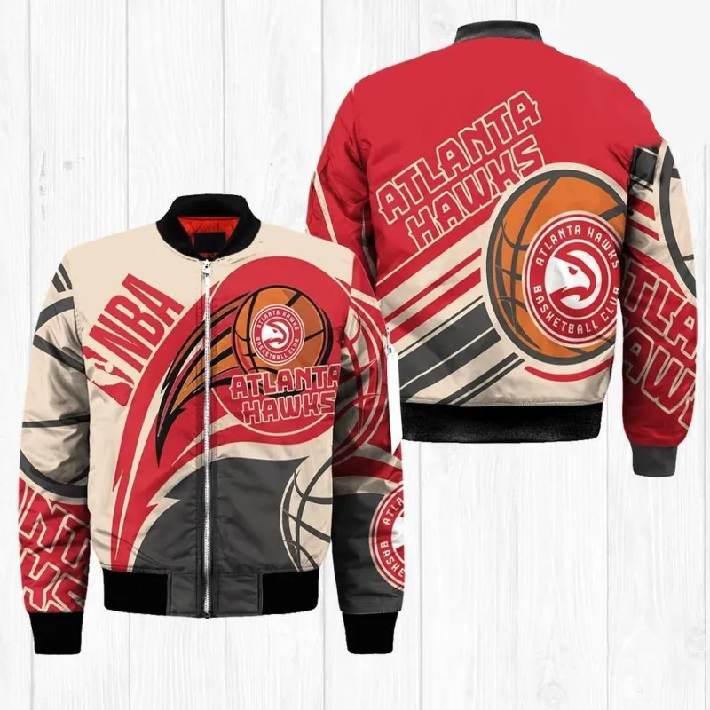 Atlanta Hawks Bomber Jacket - William Jacket