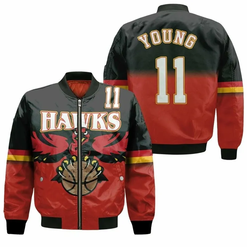 Atlanta Hawks Bomber Jacket - William Jacket