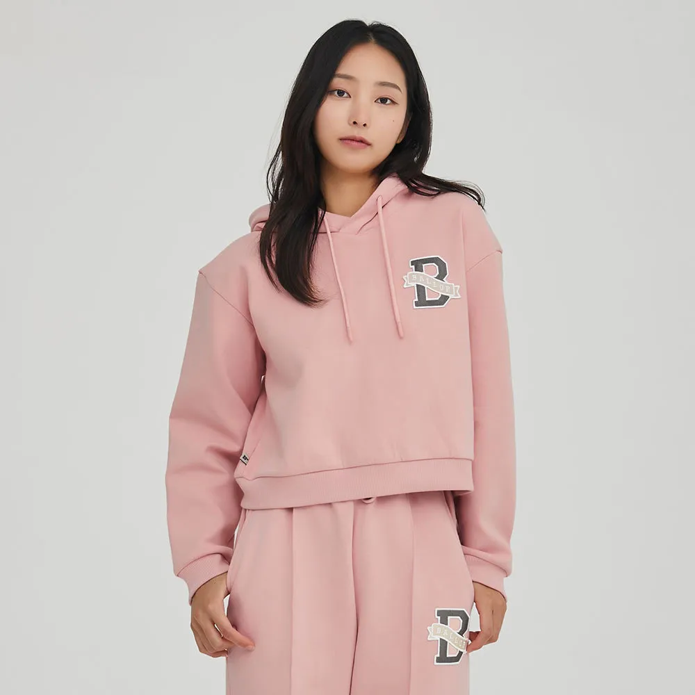 BALLOP  |Unisex Street Style Long Sleeves Plain Cotton Co-ord Logo