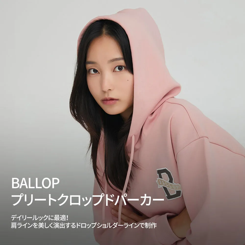 BALLOP  |Unisex Street Style Long Sleeves Plain Cotton Co-ord Logo