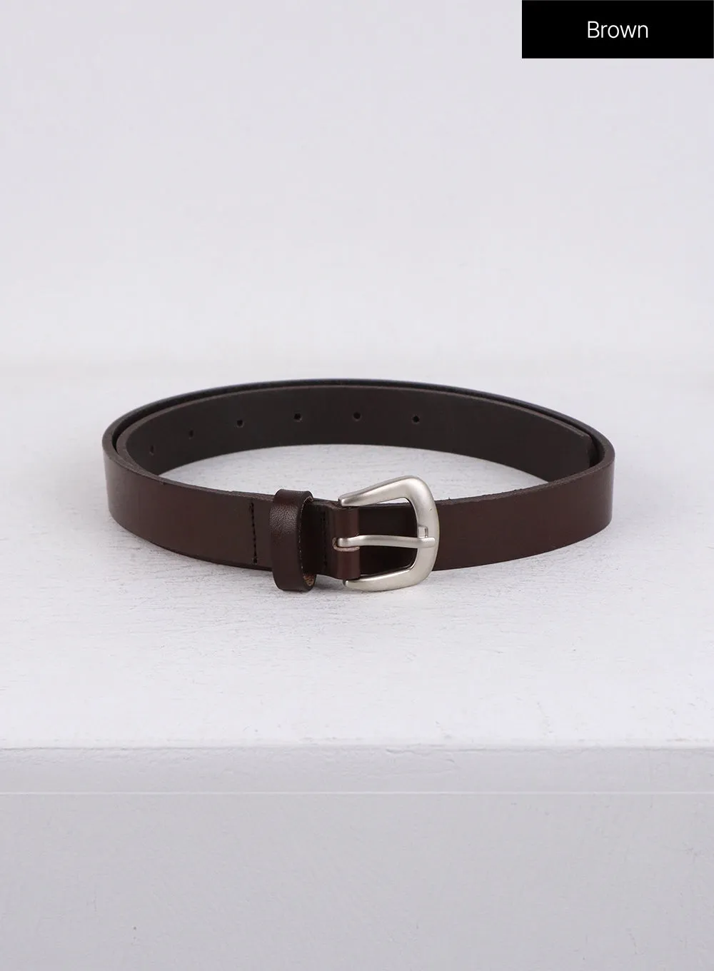 Basic Faux Leather Belt CJ422