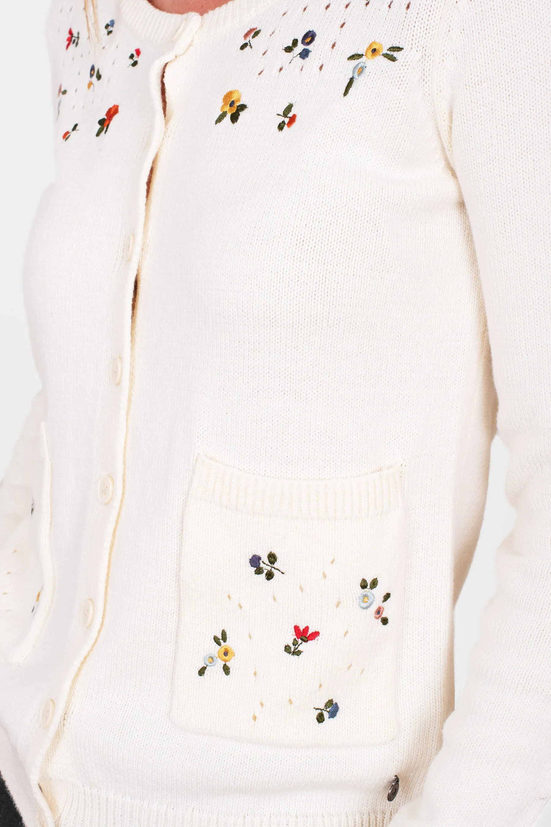 Bergen Embroidered Cardigan