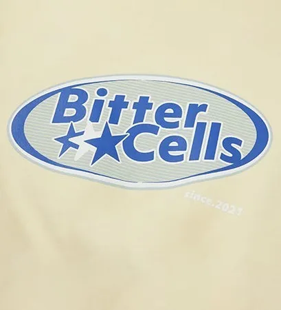 BITTER CELLS  |Crew Neck Street Style Long Sleeves Plain Cotton Logo