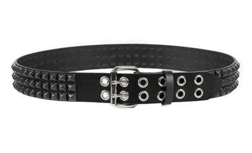 Black stud belt