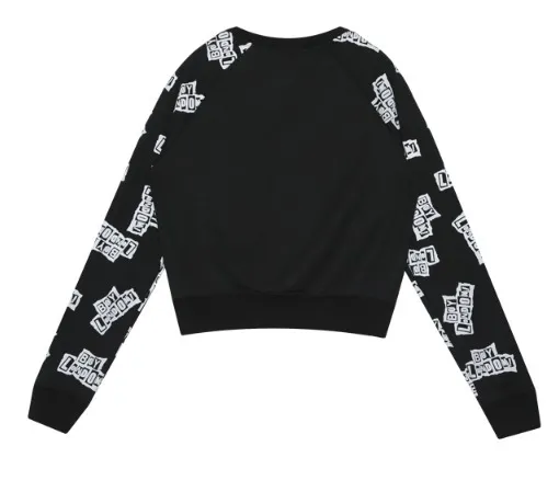 BOY LONDON  |Unisex Street Style Long Sleeves Cotton Long Fringes