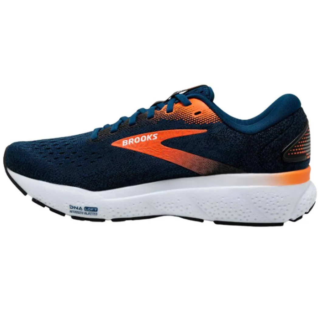 Brooks Ghost 16 Sneaker Blue Opal/ Black/ Nasturtium (Men's)