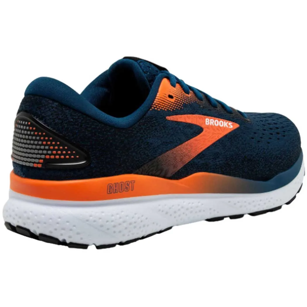 Brooks Ghost 16 Sneaker Blue Opal/ Black/ Nasturtium (Men's)