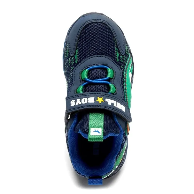 Bull Boys DILOFHOSAURO Scarpe Bambino Sneaker con Luci Blu