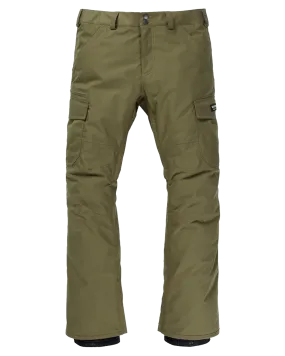 Burton Men's Cargo 2L Snow Pants - Regular Fit - Martini Olive