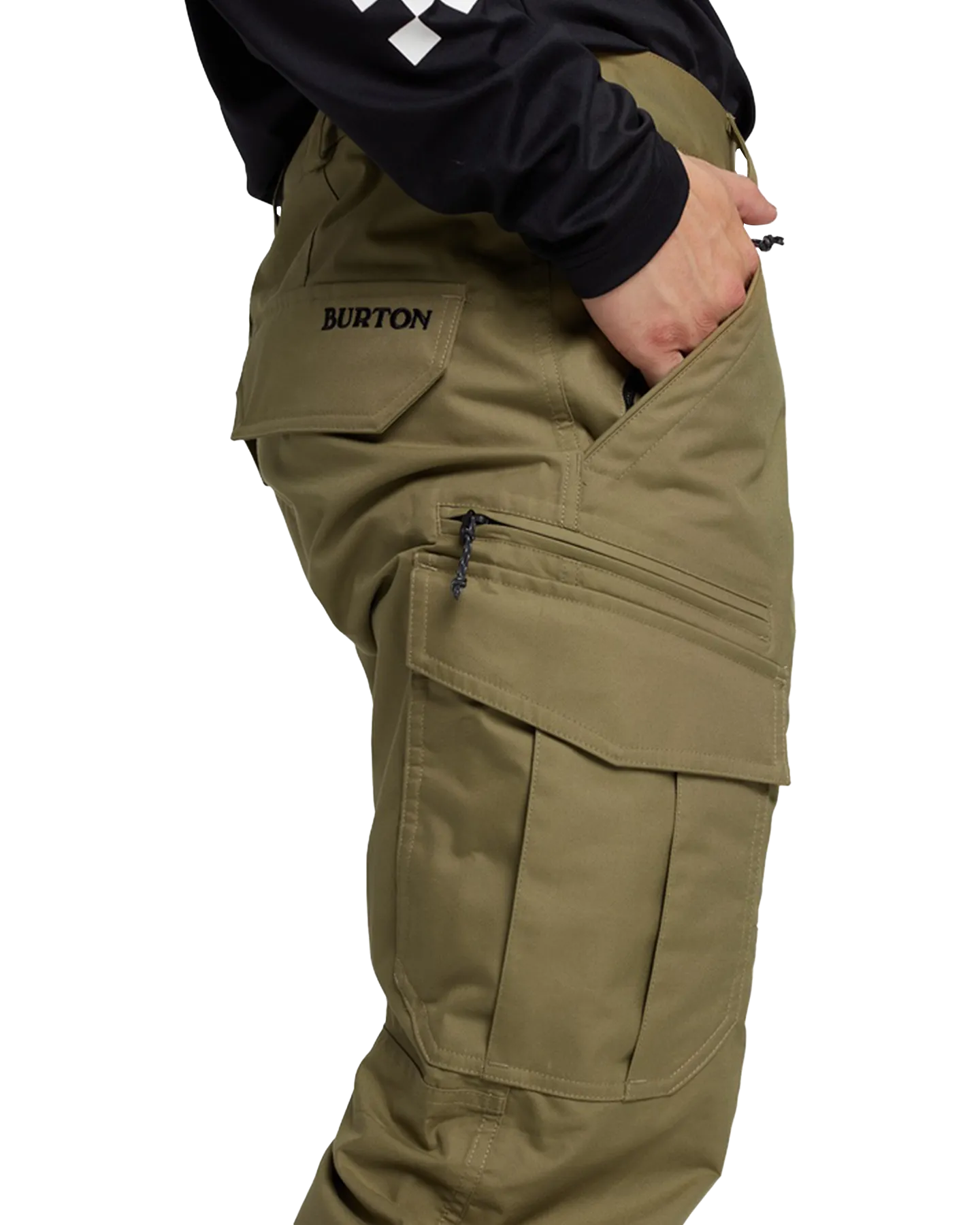 Burton Men's Cargo 2L Snow Pants - Regular Fit - Martini Olive