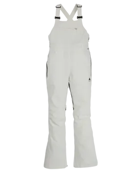 Burton Women's Avalon Stretch 2L Bib Snow Pants - Stout White