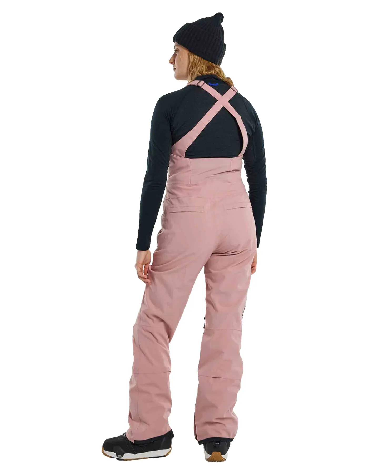 Burton Women's Reserve Stretch 2L Bib Snow Pants - Powder Blush