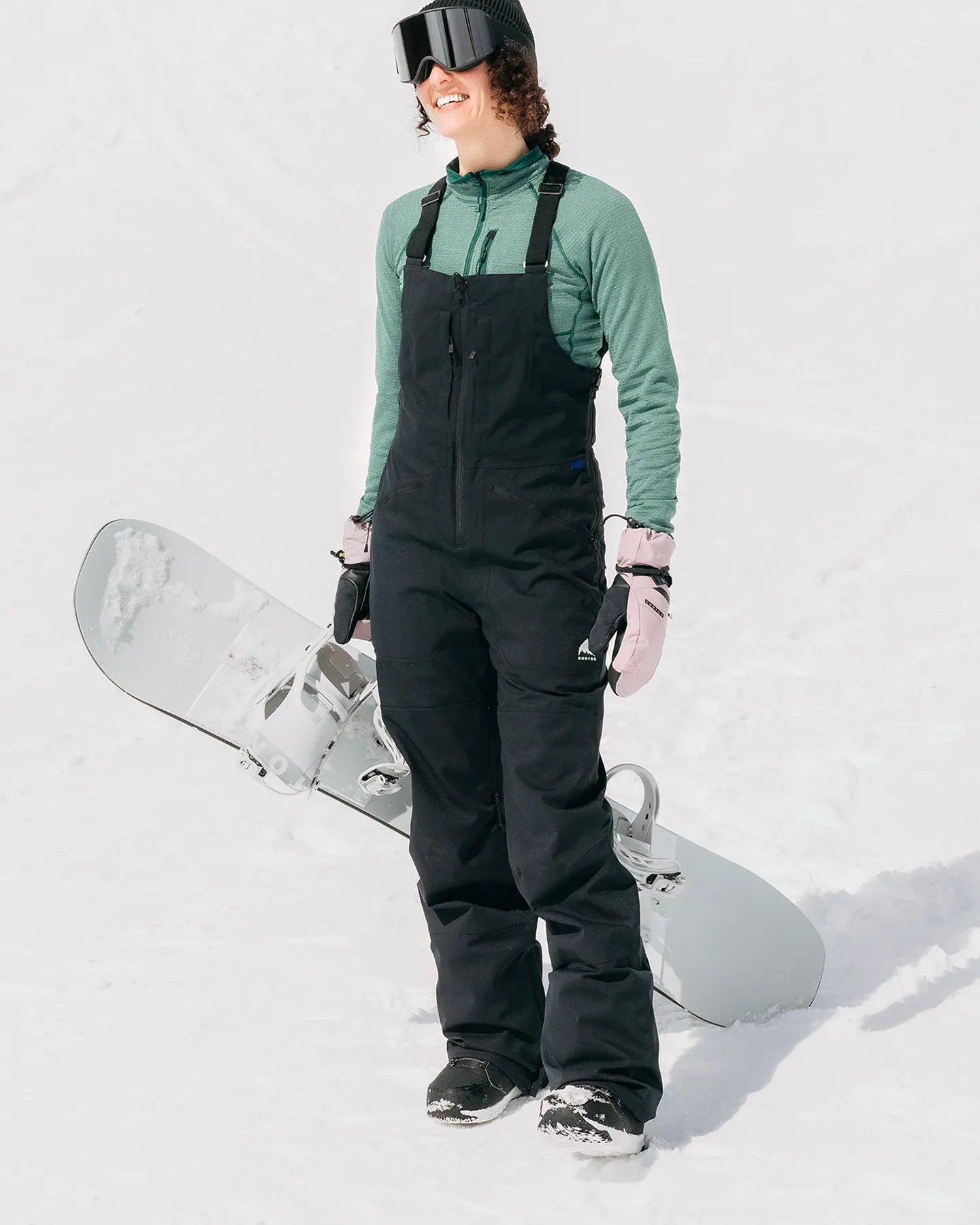 Burton Women's Reserve Stretch 2L Bib Snow Pants - True Black