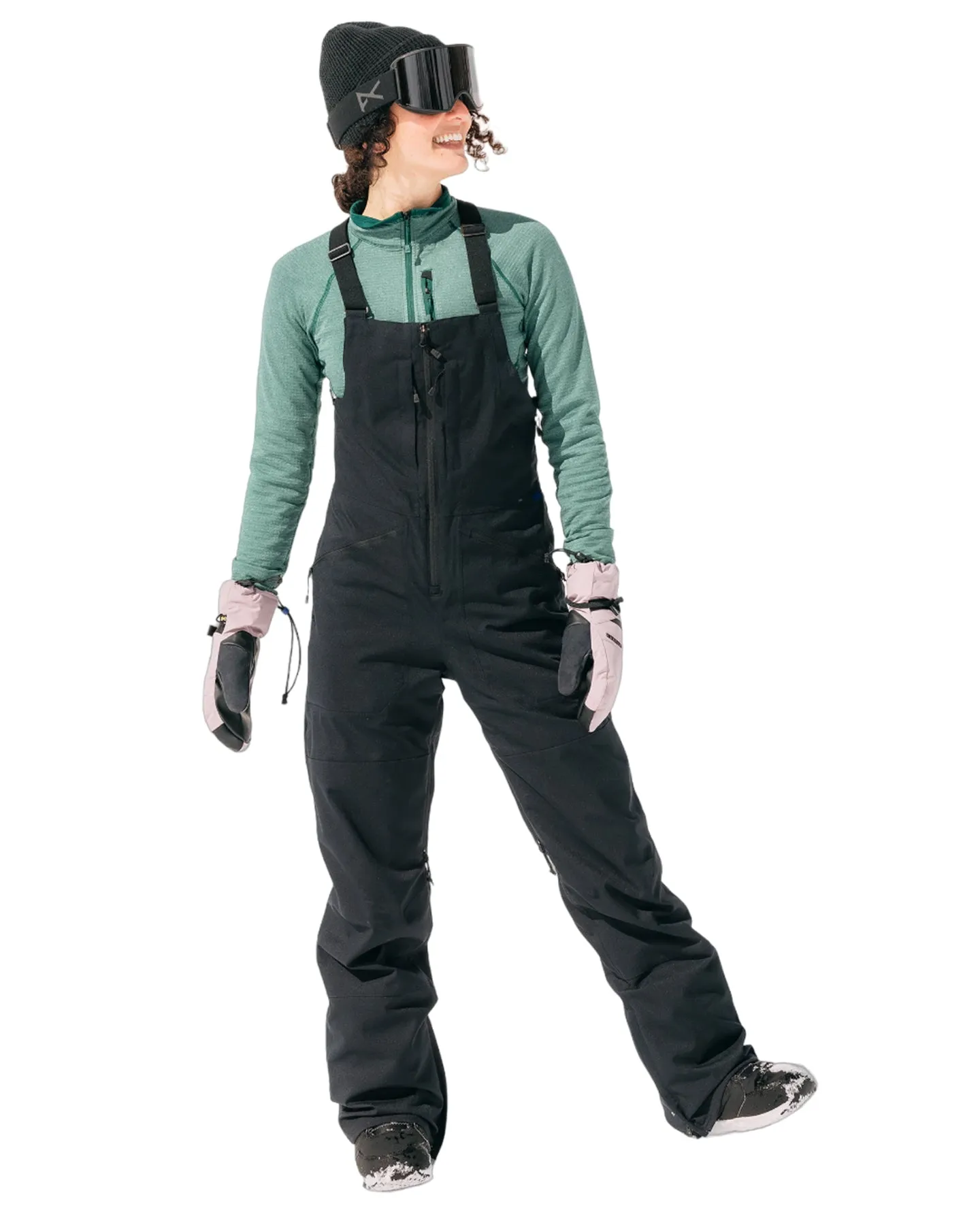 Burton Women's Reserve Stretch 2L Bib Snow Pants - True Black