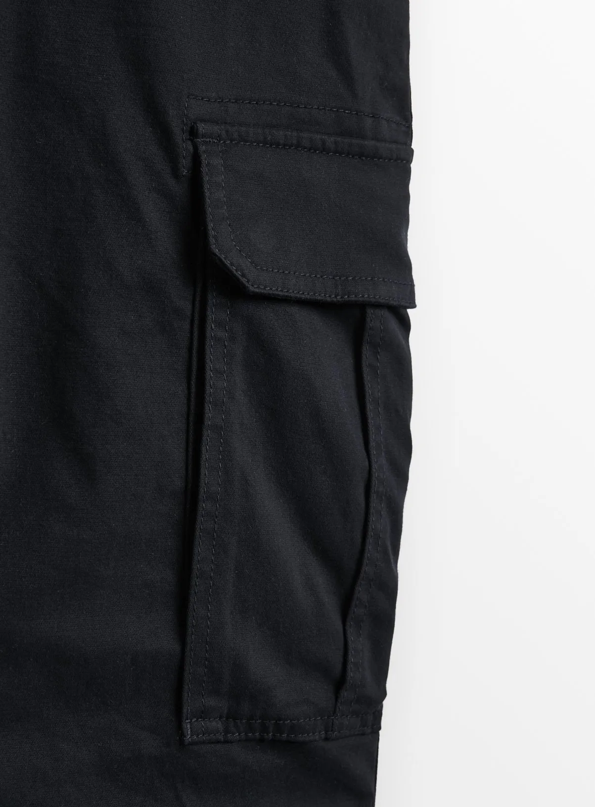 Buy Navy Cargo Trousers 44R | Trousers | Tu