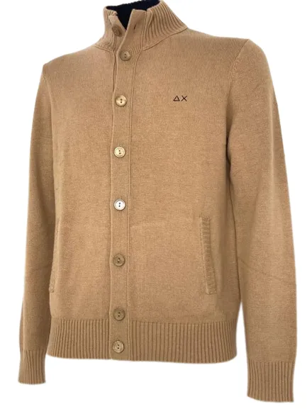 CARDIGAN UOMO MARRONE