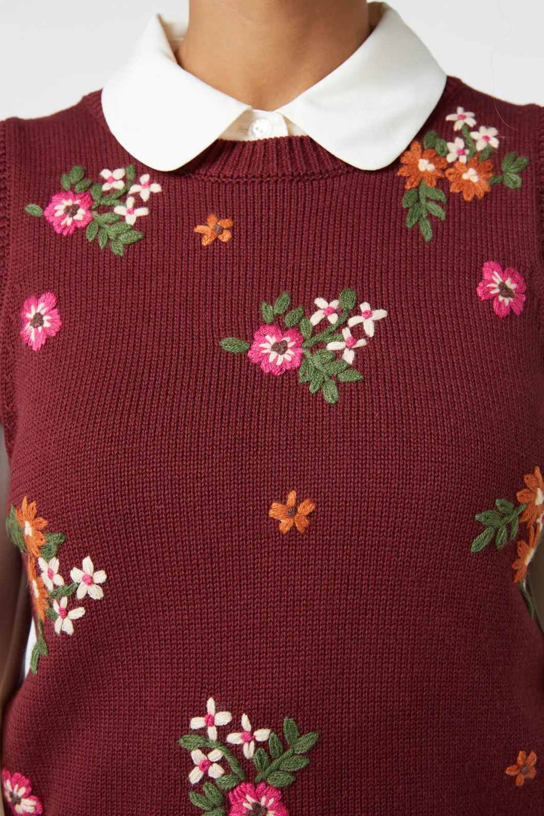 Charlotte Embroidered Vest