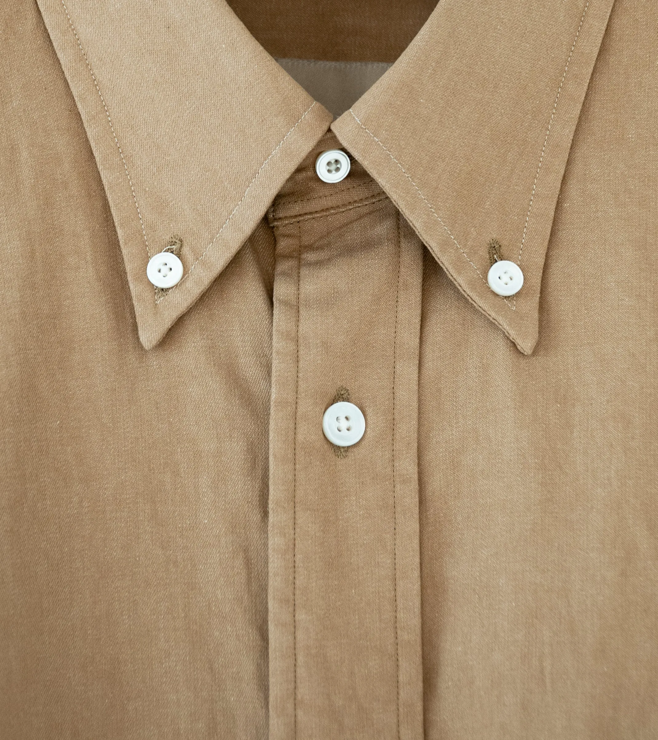 C'H'C'M' 'Button Down Shirt' (Sand Denim)