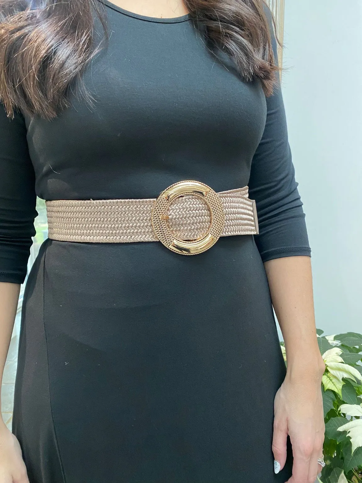 Circle Buckle Belt