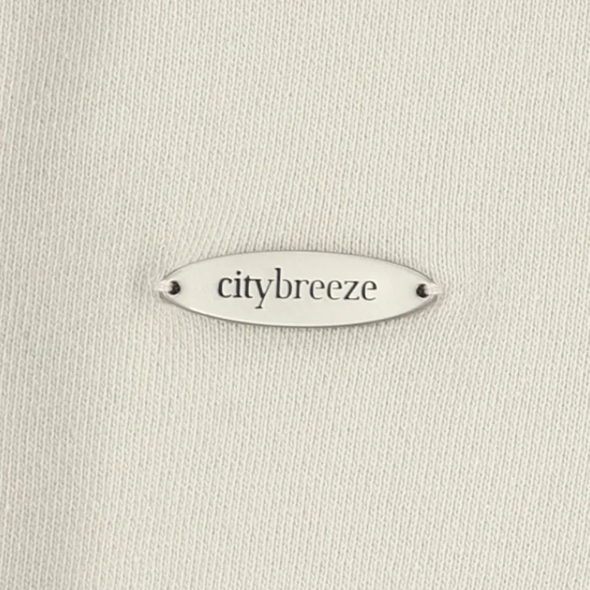 citybreeze  |Unisex Street Style Long Sleeves Plain Oversized Logo