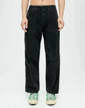 Corduroy Modern Utility Pant - Charcoal and Ash