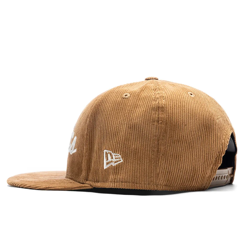 Corduroy Script 9Fifty Snapback - Oakland Athletics