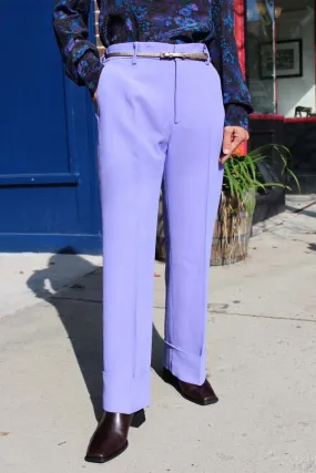 Cropped Trousers - Lavender