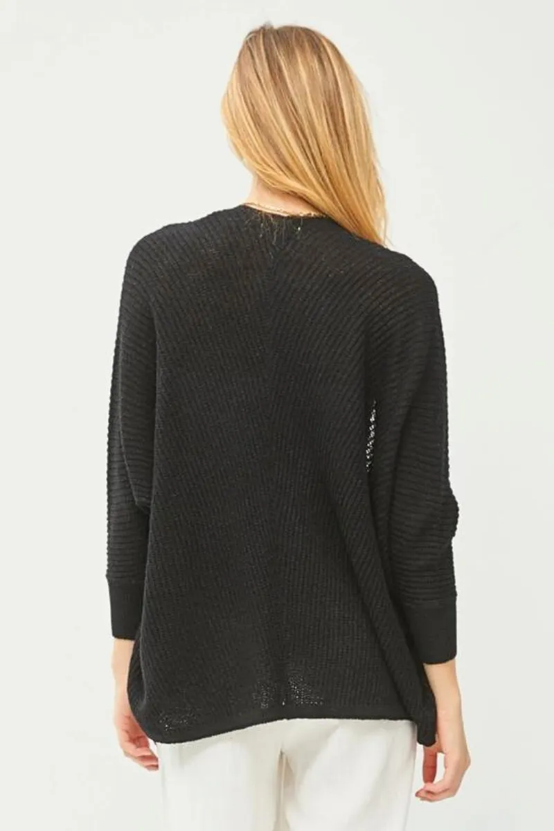 Dolman Sleeve Cardigan