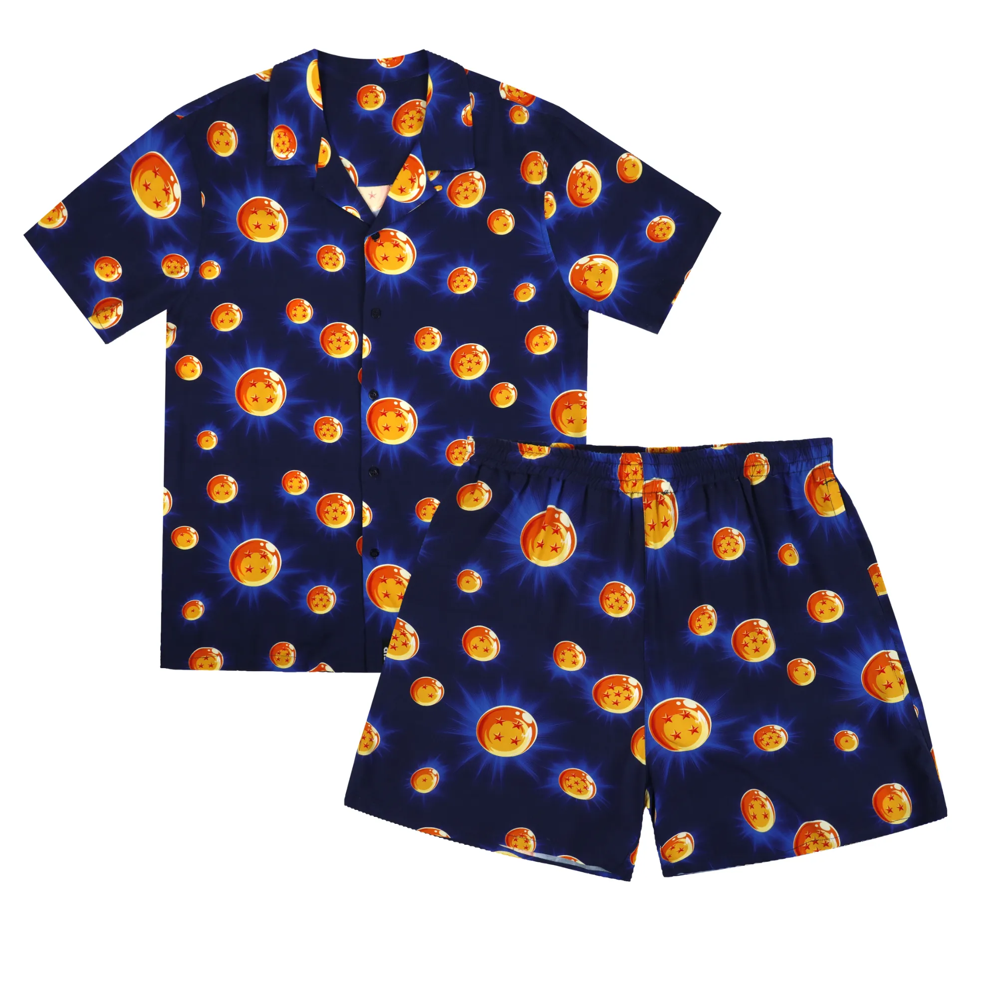 Dragon Ball AOP Button-Down Set