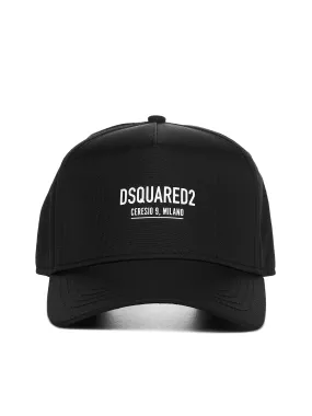 Dsquared2 Logo Printed Baseball Cap