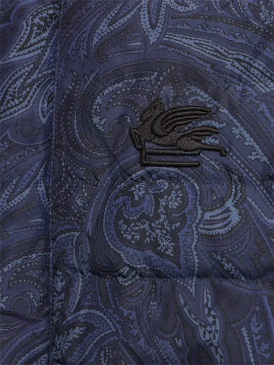 Etro   Paisley down jacket 