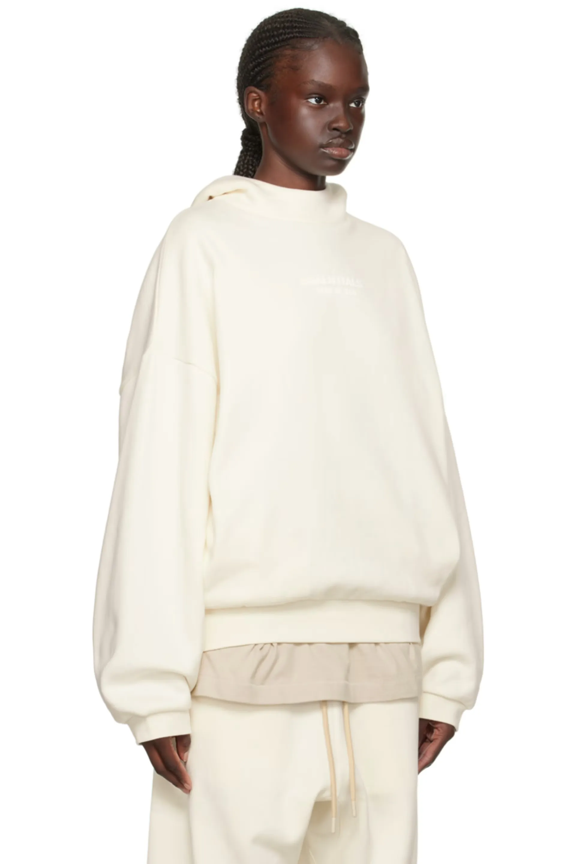 FEAR OF GOD  |Street Style Long Sleeves Plain Cotton Oversized Logo