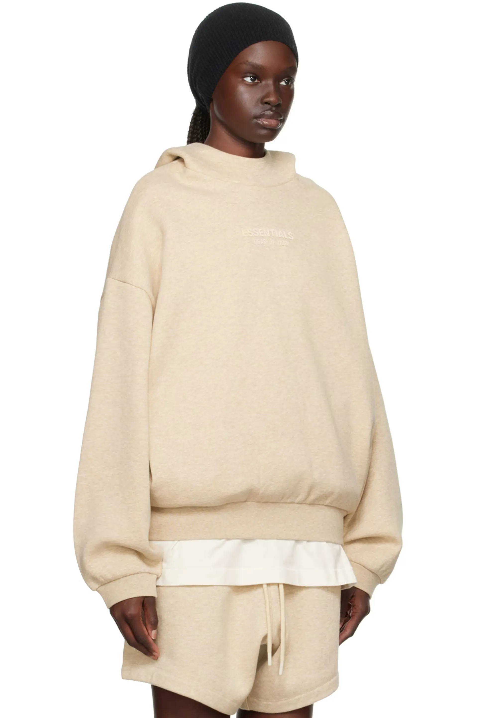 FEAR OF GOD  |Street Style Long Sleeves Plain Cotton Oversized Logo