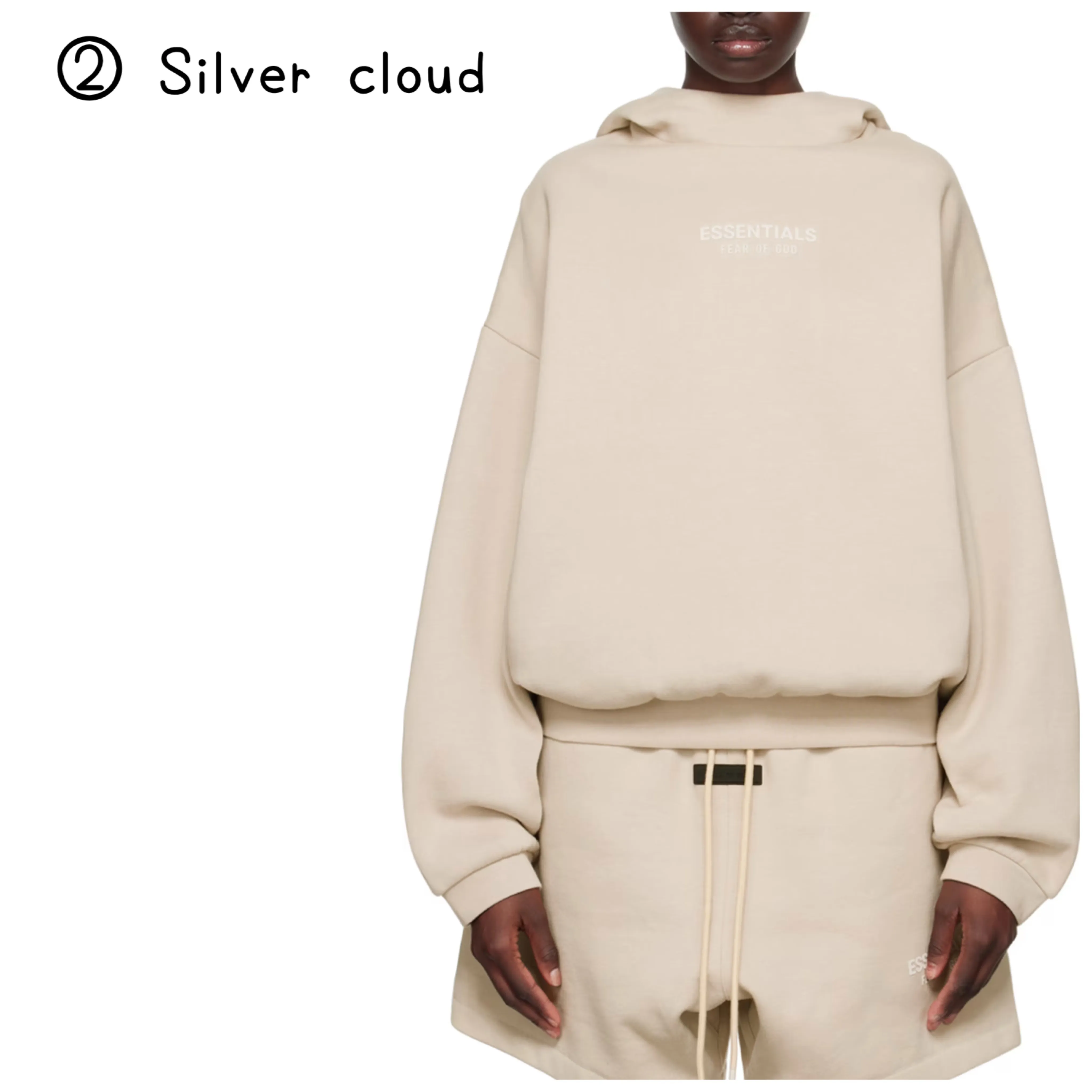 FEAR OF GOD  |Street Style Long Sleeves Plain Cotton Oversized Logo