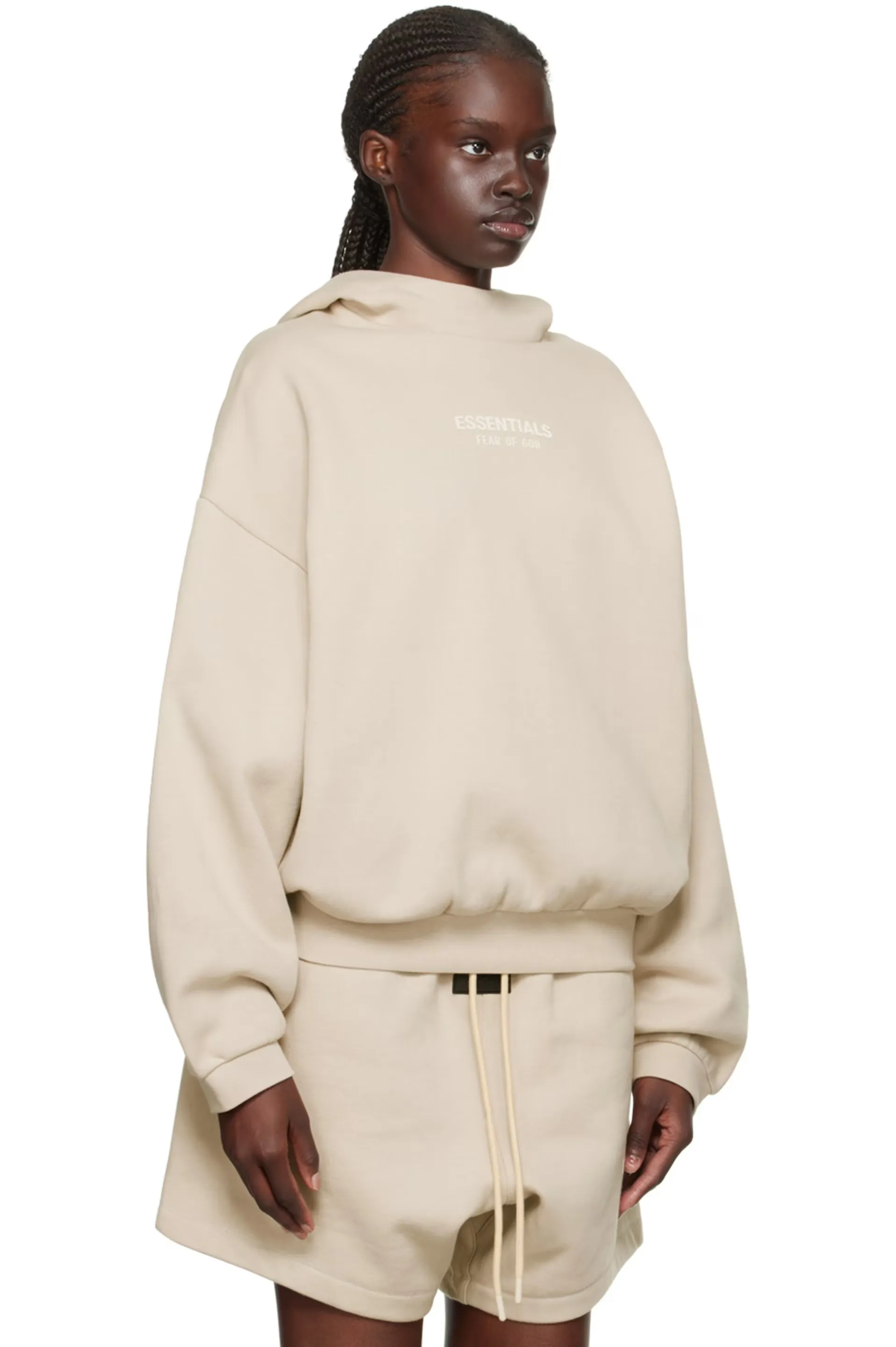 FEAR OF GOD  |Street Style Long Sleeves Plain Cotton Oversized Logo