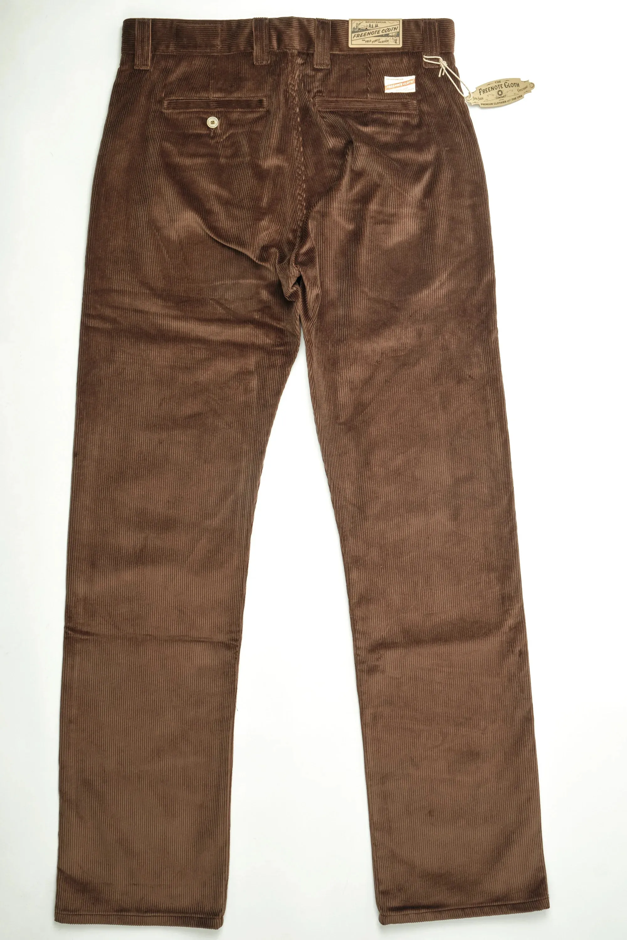 Freenote Cloth Deck Pant - Chocolate Cord