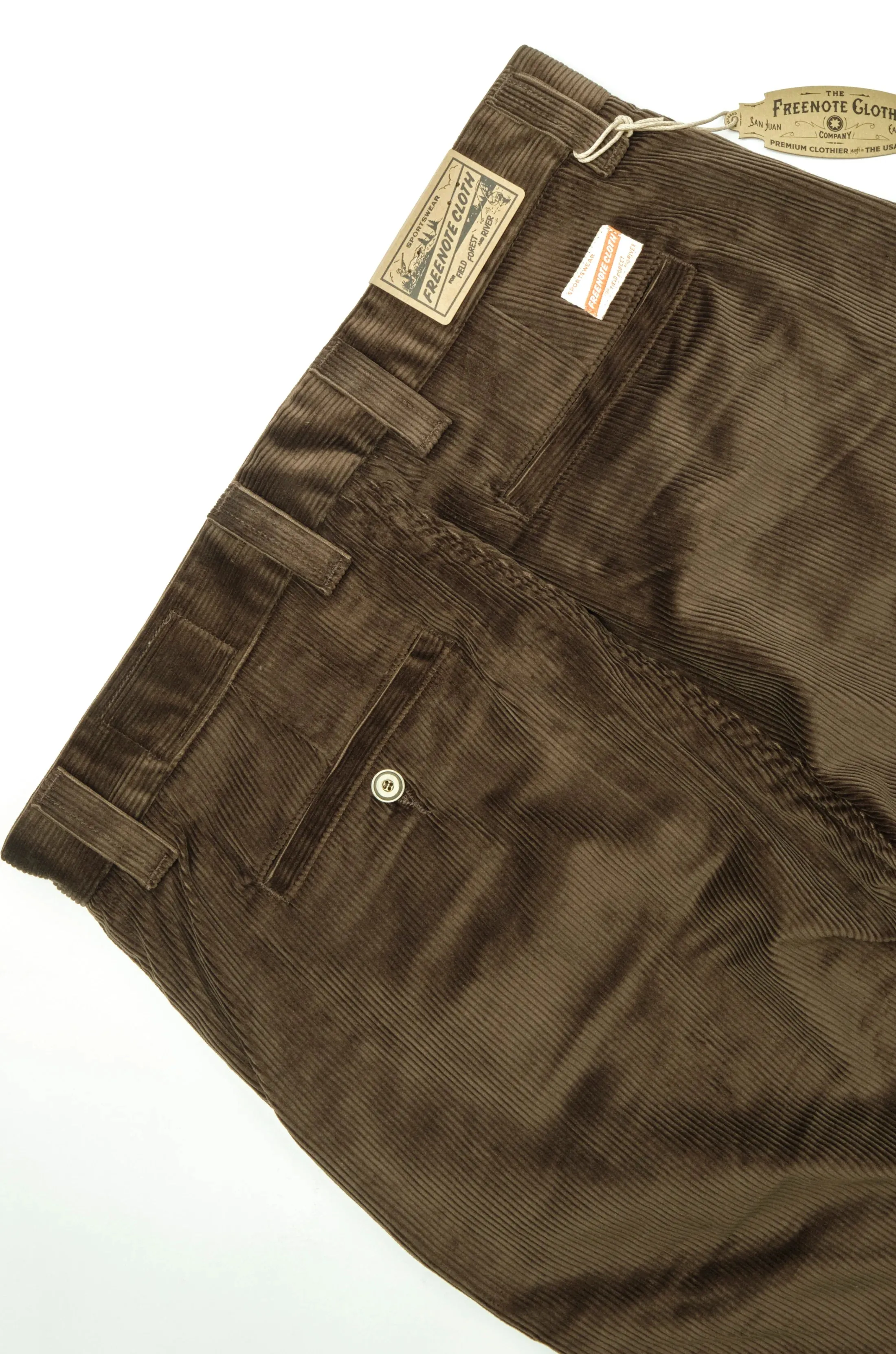 Freenote Cloth Deck Pant - Olive Cord