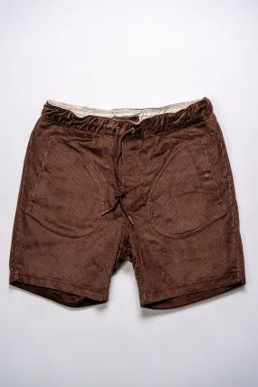 Freenote Cloth Deck Shorts - Brown Cord